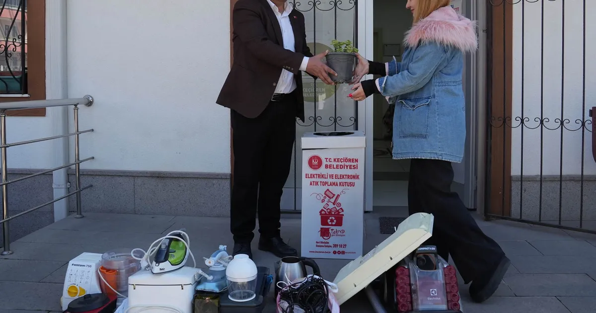 Keçiören’de Elektronik Atık Kampanyası Başladı!