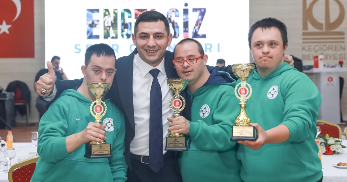 Keçiören’de Engelsiz Spor Oyunları Coşkuyla Tamamlandı