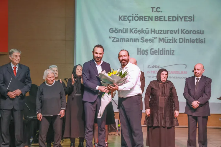 Keçiören’de Huzurevi Sakinleri’nden Unutulmaz Konser