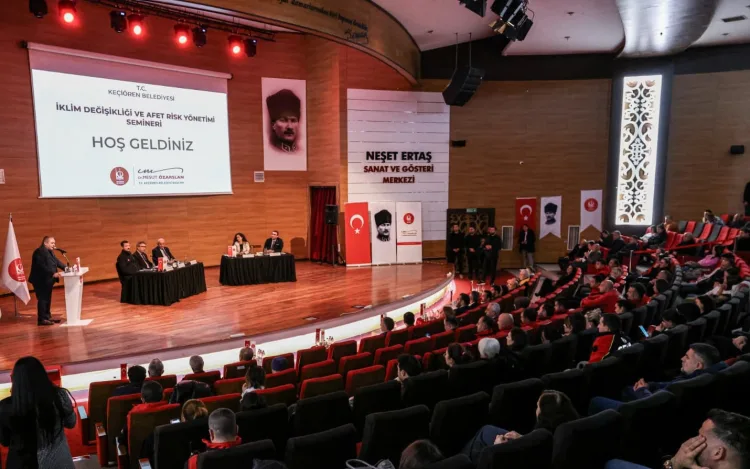 Keçiören’de İklim ve Afet Semineri Düzenlendi