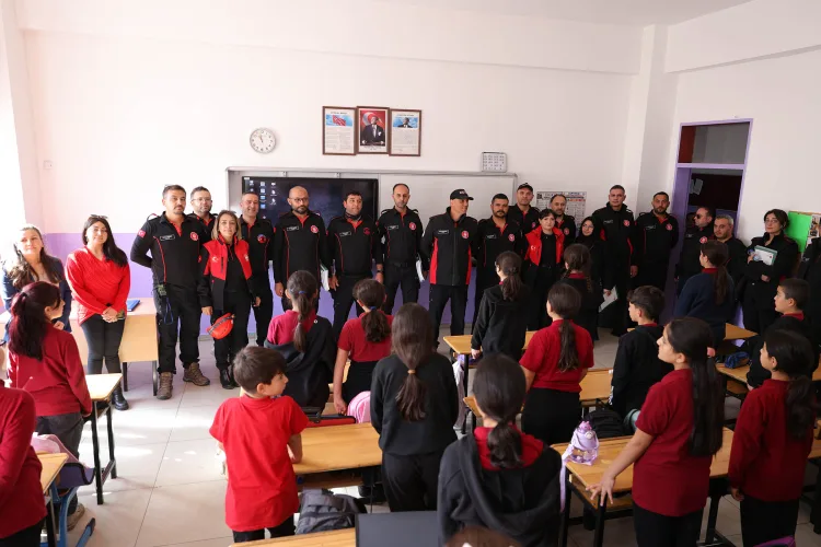 Keçiören’de Öğrencilere Afet Farkındalığı Eğitimi