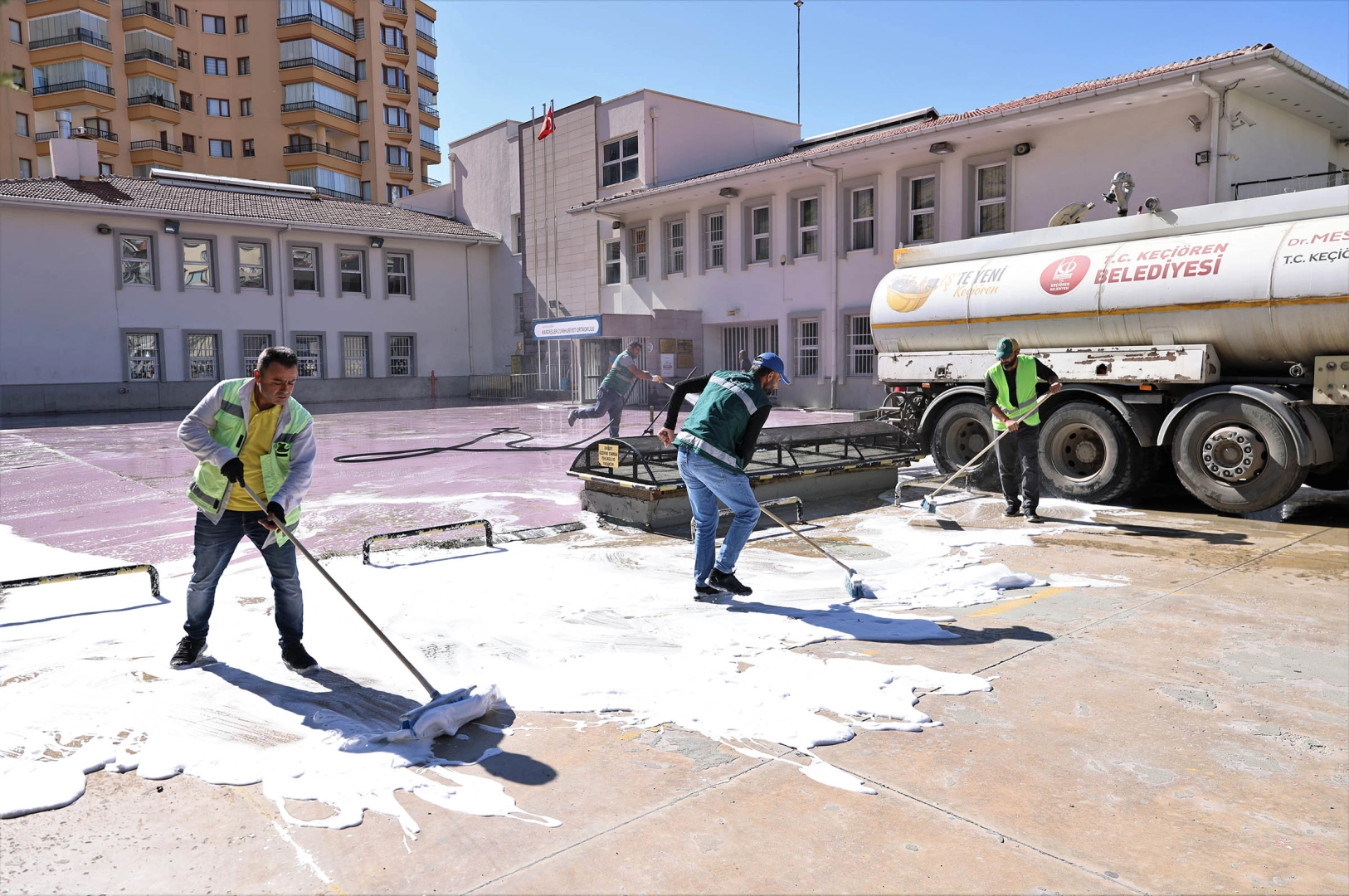 Keçiören’de Okullarda Hijyen Seferberliği Başladı