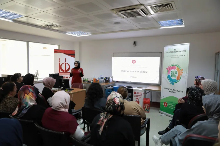 Keçiören’de Sıfır Atık Eğitimiyle Farkındalık Artıyor