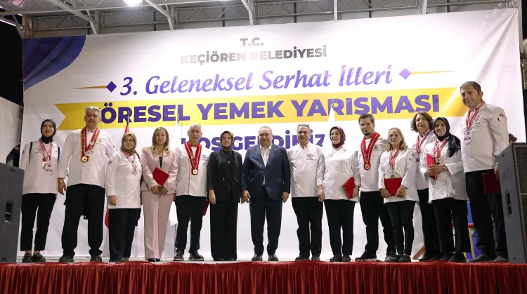 Keçiören’de Yöresel Yemek Yarışması Ödülleri Sahiplerini Buldu