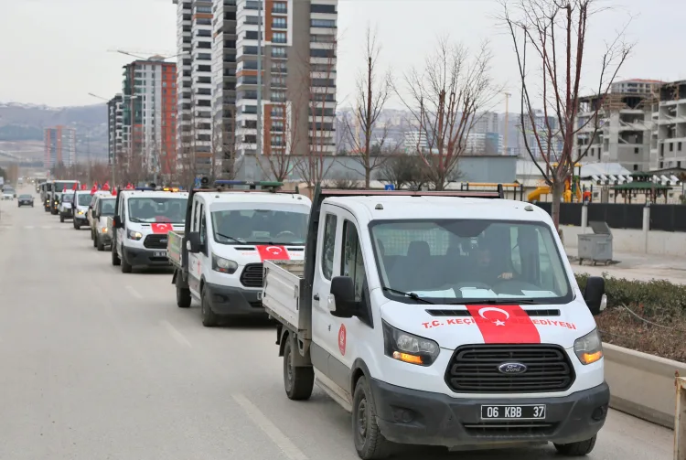 Keçiören’den Türk Bayrağına Destek Konvoyu!