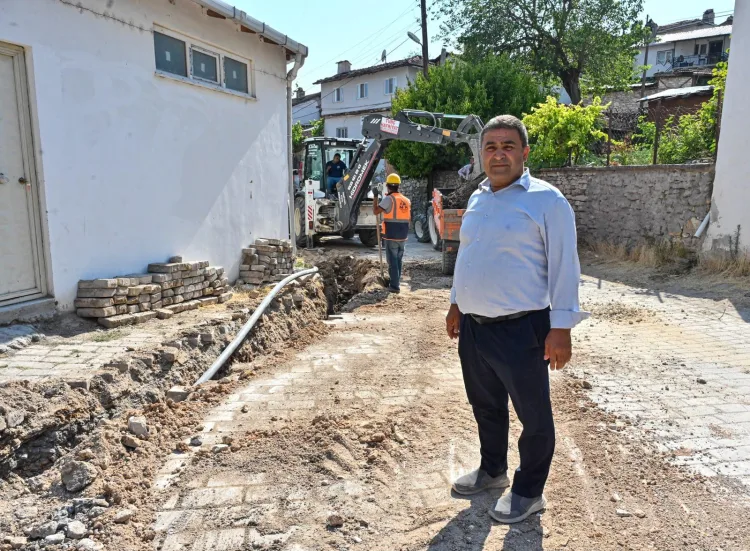 Keles’te İçme Suyu Hattı Yenileniyor!
