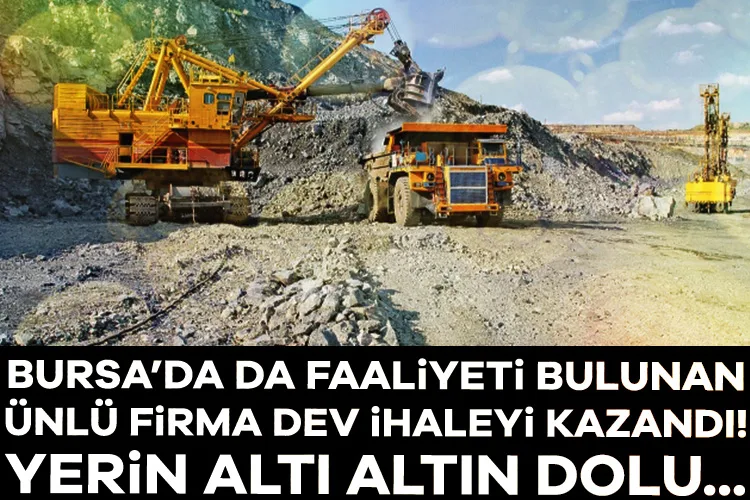 Kepsut’ta Büyük Altın İhalesini CVK Kazandı!