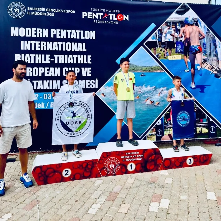Kerem Batur Genç, İki Altınla Türkiye Şampiyonu!
