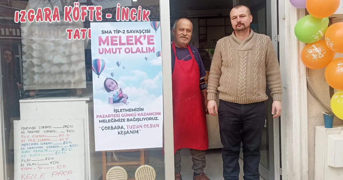 Keşan’da SMA Hastası Melek’e Umut Dolu Destek