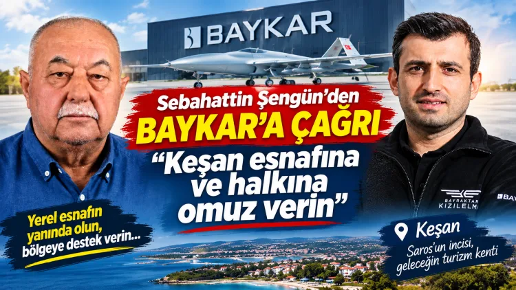 Keşan Esnafı İçin Baykar’dan Destek İsteği!