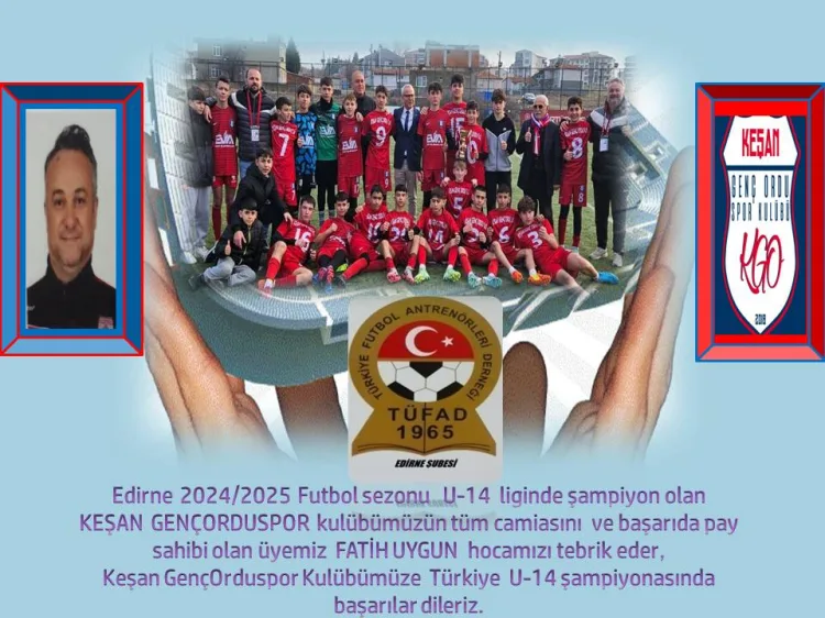 Keşan Genç Ordu U14 Takımı