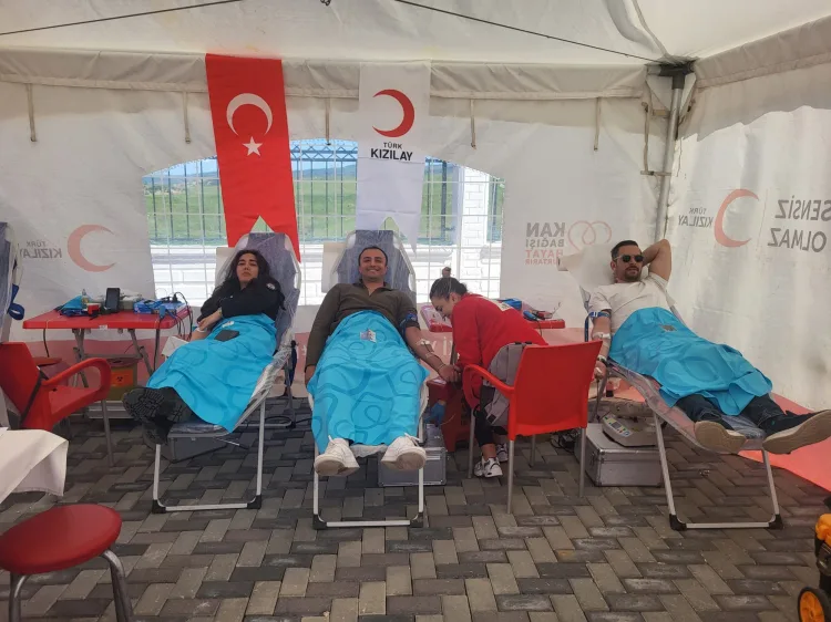 Keşan Polisi’nden Anlamlı Kan Bağışı Etkinliği