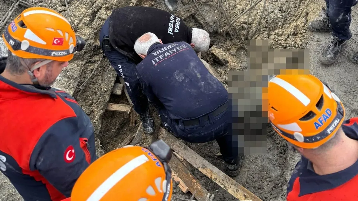 Kestel’de İnşaatta Çökme: 1 İşçi Hayatını Kaybetti!