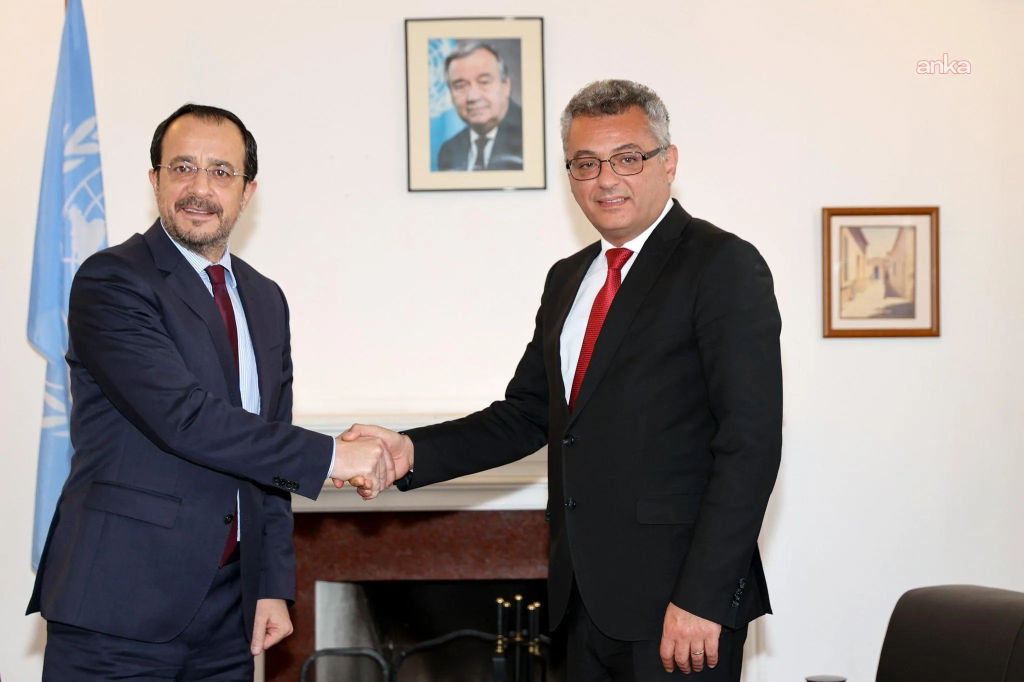 Kıbrıs’ta Kritik Görüşme: Erhürman ve Hristodulidis