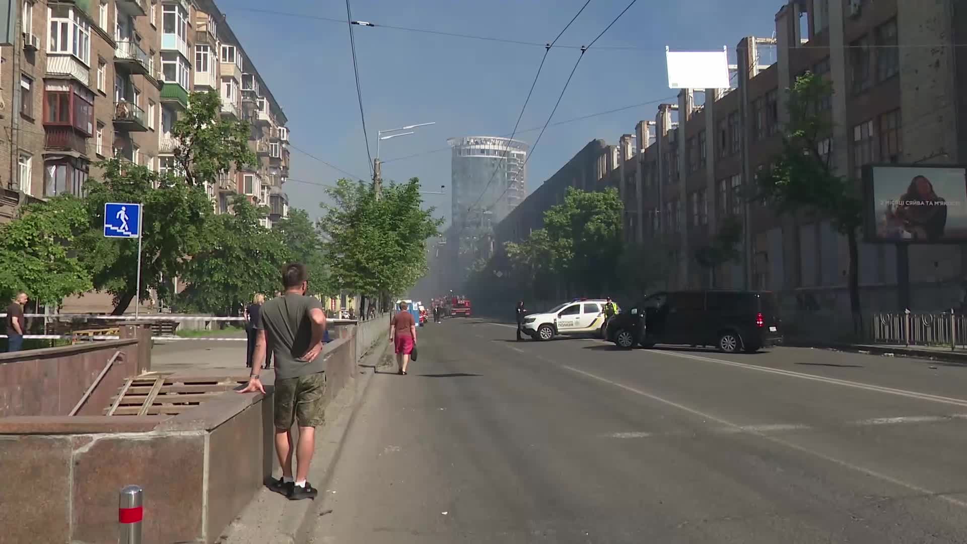 Kiev’e Gece Yarısı Rus Füze ve Dron Saldırısı