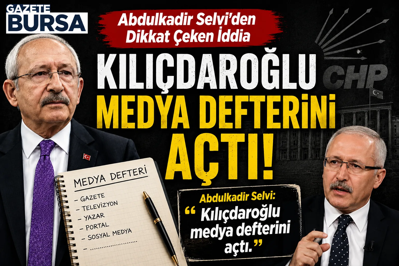 Kılıçdaroğlu Medya Savaşını Başlattı!