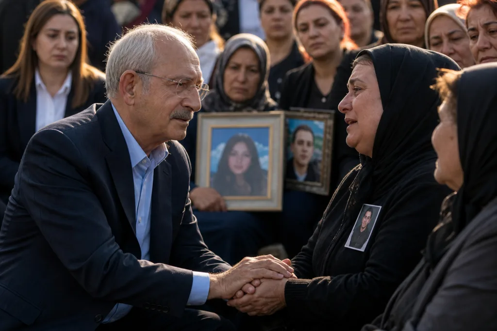 Kılıçdaroğlu’ndan Adalet Mücadelesine Destek