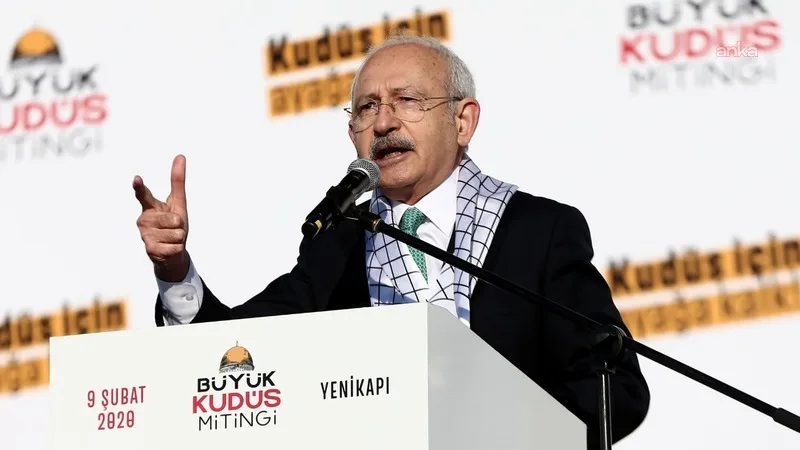 Kılıçdaroğlu’ndan İsrail’e Sert Tepki!