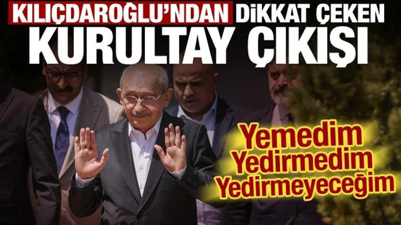 Kılıçdaroğlu’ndan ‘Kul Hakkı’ Vurgusu ve Kurultay Mesajı