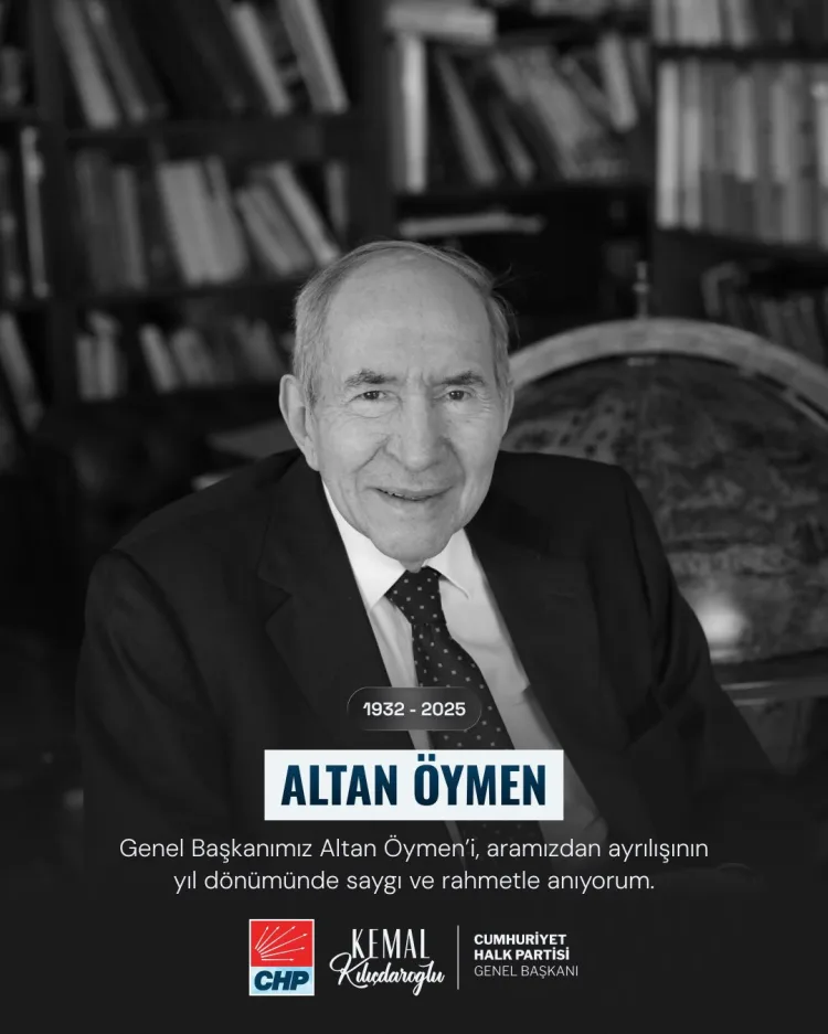Kılıçdaroğlu’ndan Öymen’e Anma Mesajı