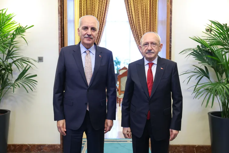Kılıçdaroğlu ve Kurtulmuş’tan Sıcak Görüşme