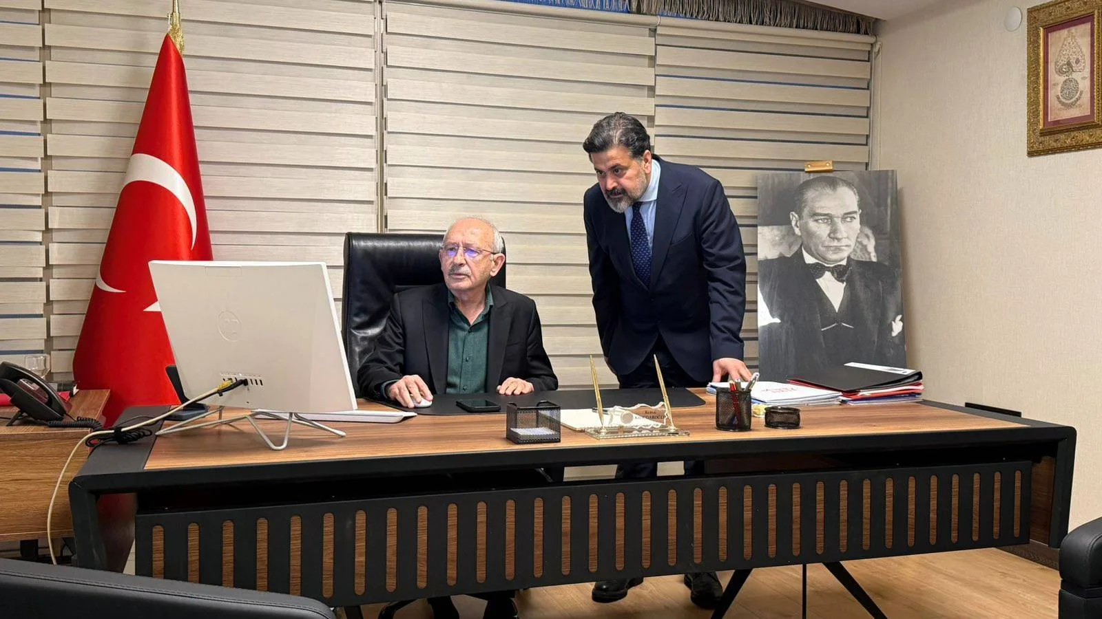 Kılıçdaroğlu Yeni Ofisine Taşındı, Açıklama Geldi!