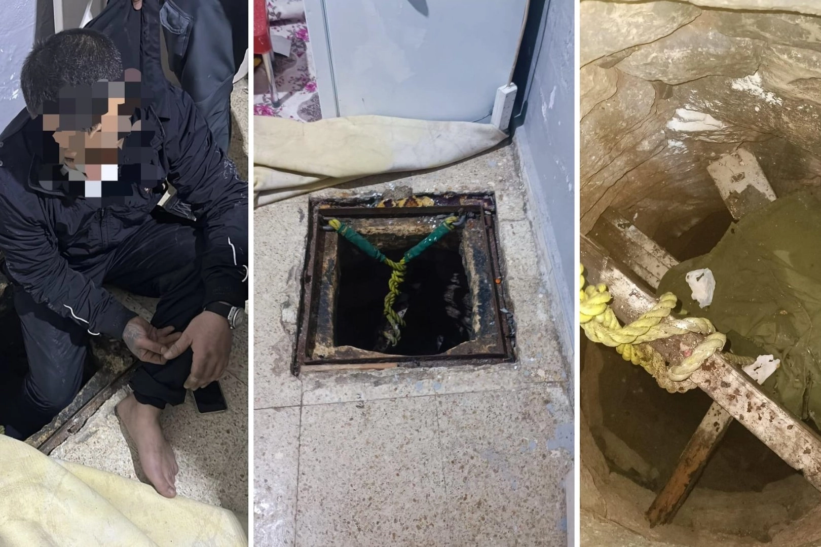 Kilis’te Kuyuya Saklanan Firari Yakalandı!
