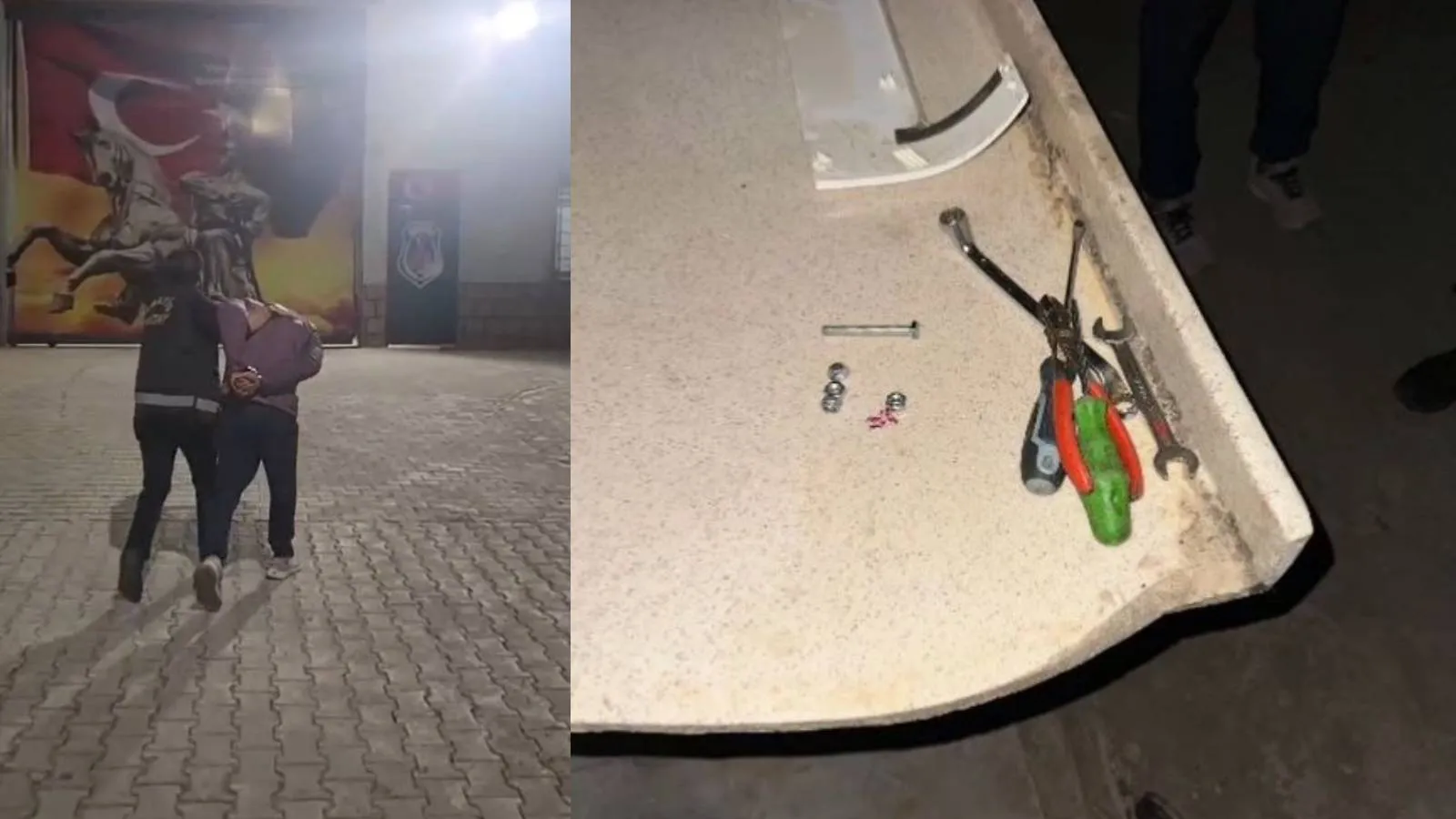 Kırıkhan’da Hırsızlık Şüphelileri Suçüstü Yakalandı!