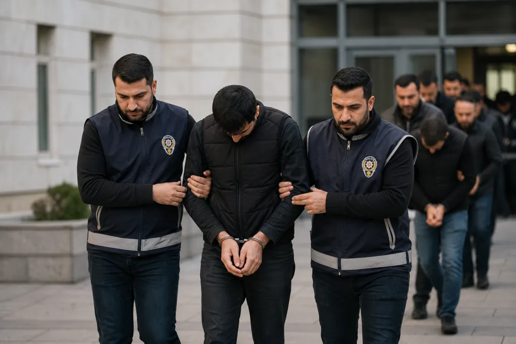 Kırıkkale’de 13 Şüpheli Cinayet Soruşturmasında Tutuklandı