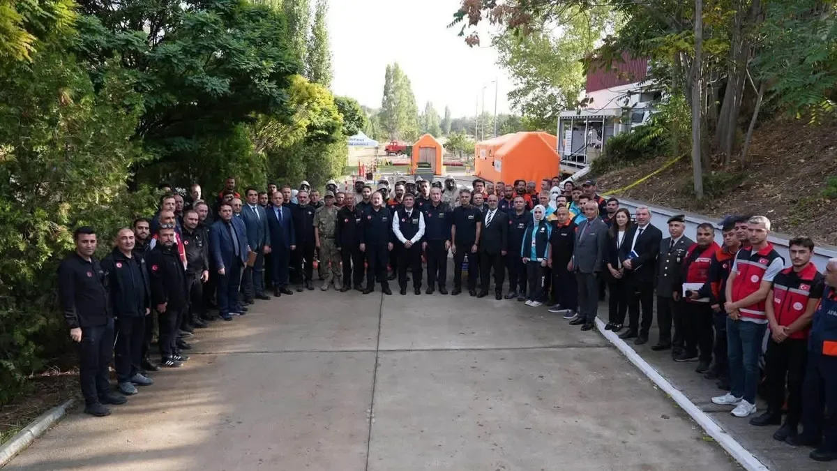 Kırıkkale’de Endüstriyel Kaza Tatbikatı Gerçekleşti