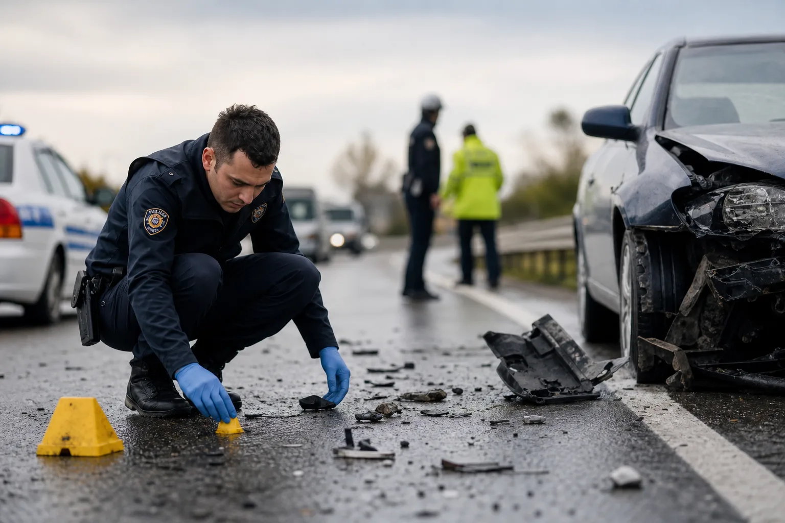 Kırıkkale’de Trafik Kazası: Polis Şehit Oldu