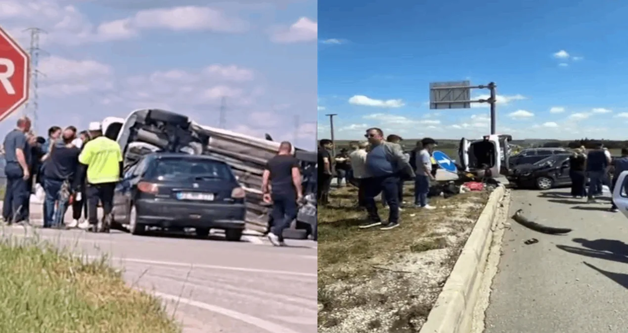 Kırklareli’de Trafik Kazası: 5 Yaralı!