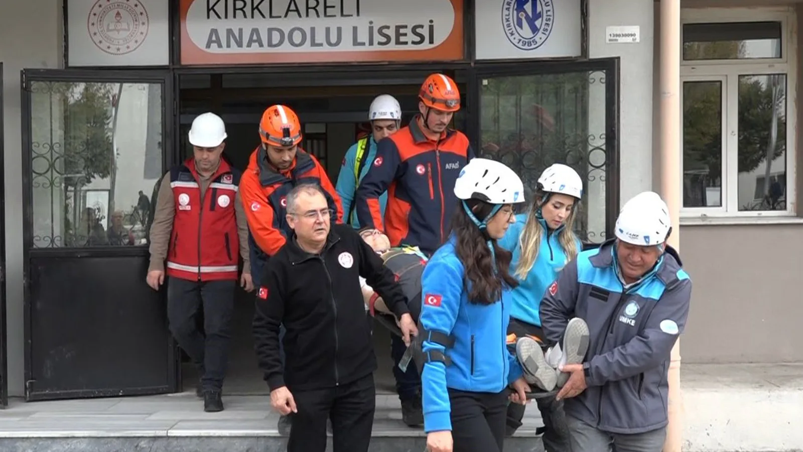 Kırklareli’nde Okullarda Deprem Tatbikatı Yapıldı