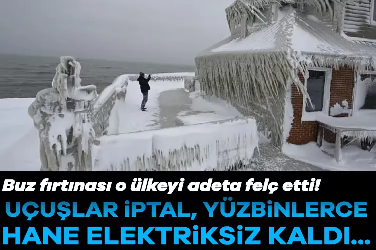Kış Fırtınası ABD’yi Felç Etti: Uçuşlar İptal!