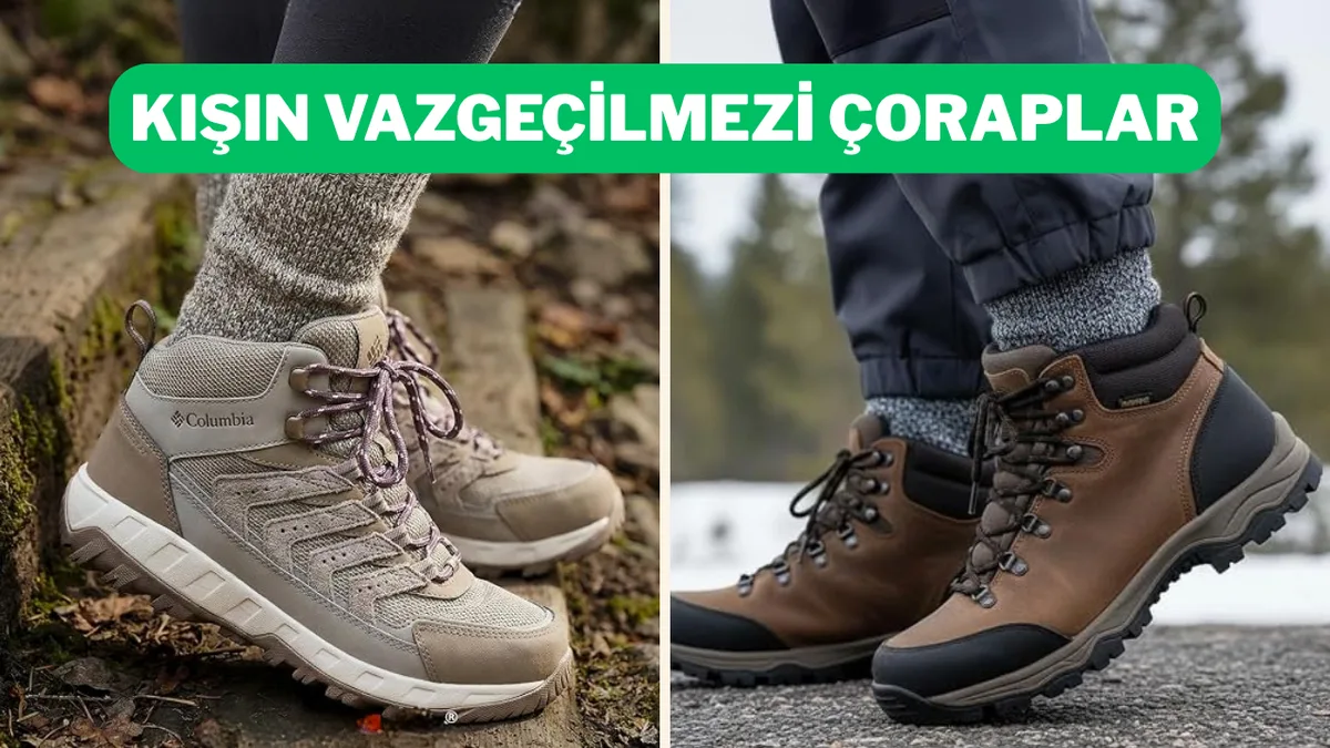 Kışın Sıcak Tutacak Çorap Fırsatları!