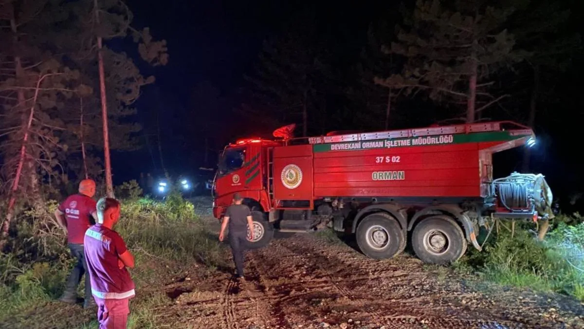 Kızılkese’de Korkutan Yangın: Orman Sıcak!