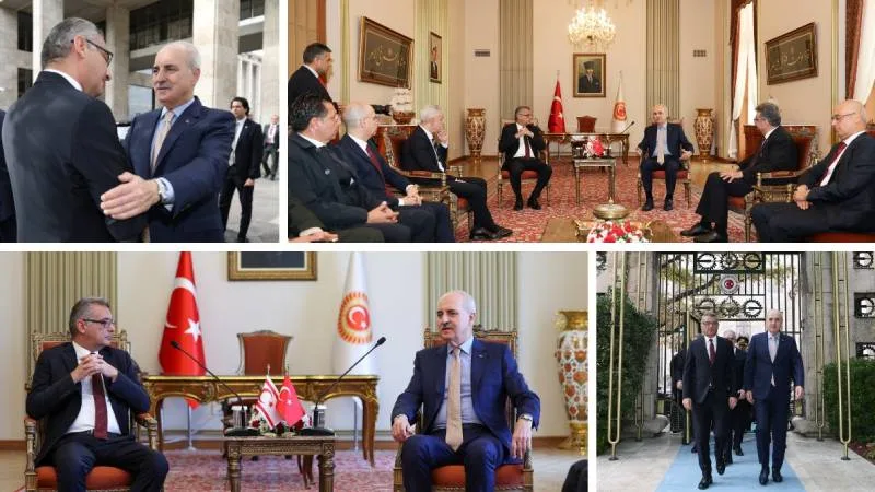 KKTC Cumhurbaşkanı Erhürman, Türkiye’de!