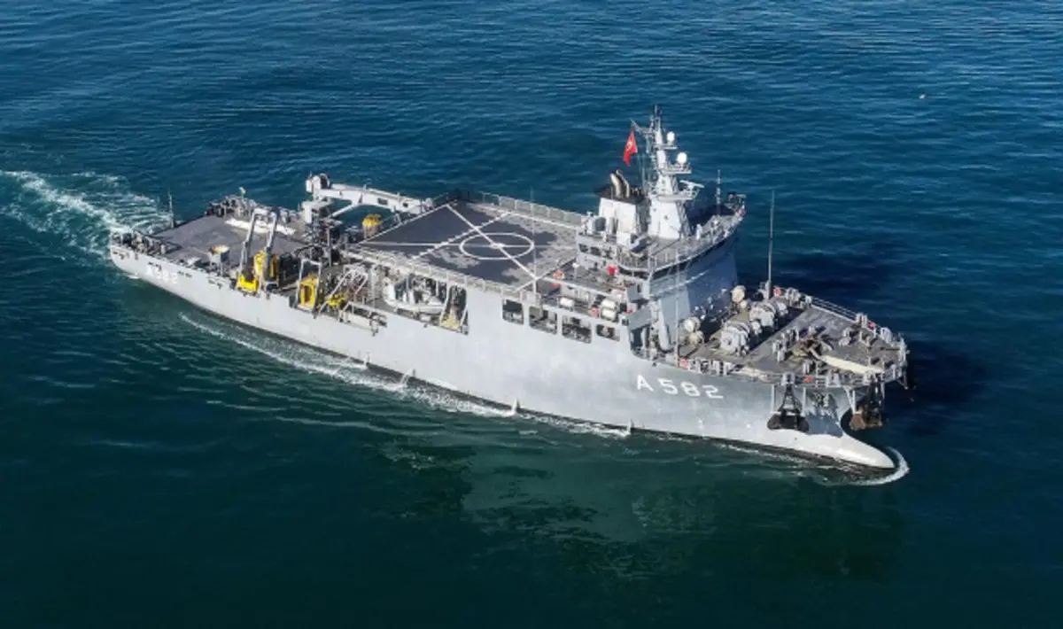Girne de batan geminin enkazına ulaşıldı! 4