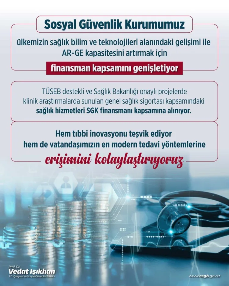 Klinik Araştırmalara Yeni Finansman Düzenlemesi
