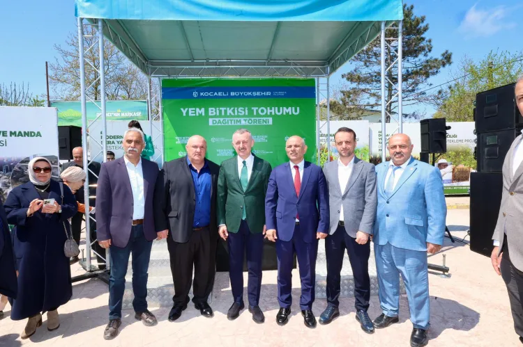 Kocaeli’de 1.600 Çiftçiye Yem Tohumu Desteği!