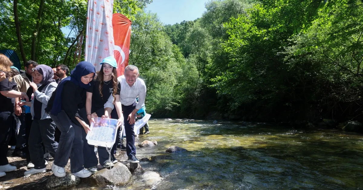 Kocaeli’de 50 Bin Yavru Balık Suya Salındı!