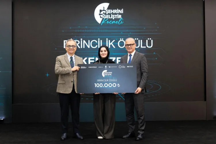 Kocaeli’de Akıllı Şehir Projeleri Ödüllendirildi!