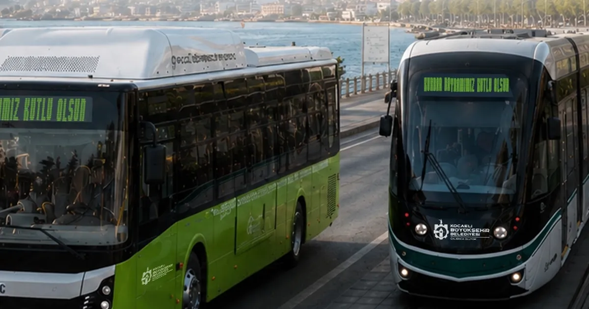 Kocaeli’de Bayramda Ücretsiz Ulaşım İmkanı!