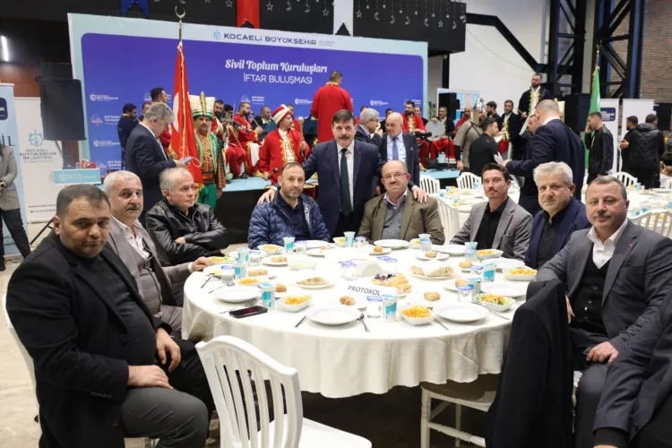 Kocaeli’de Büyük STK İftar Buluşması Coşkuyla Gerçekleşti