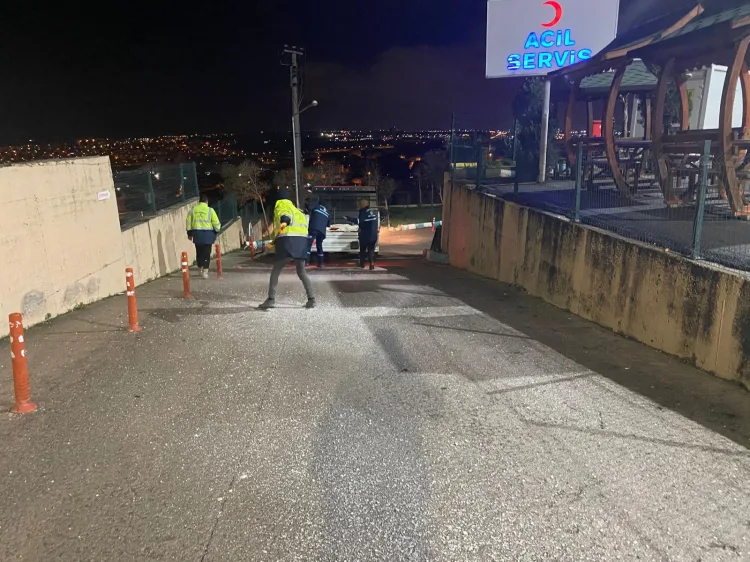 Kocaeli’de Buzlanmaya Karşı Acil Önlemler Alındı