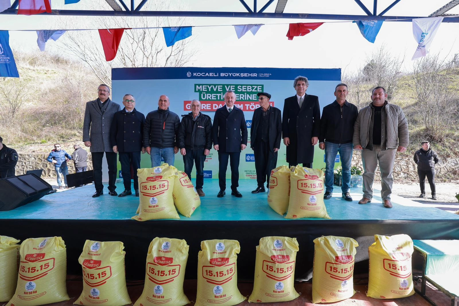 Kocaeli’de Çiftçilere Gübre Desteği Başladı!
