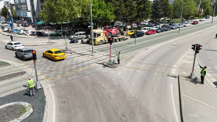 Trafik Işıkları Bakım Çalışması