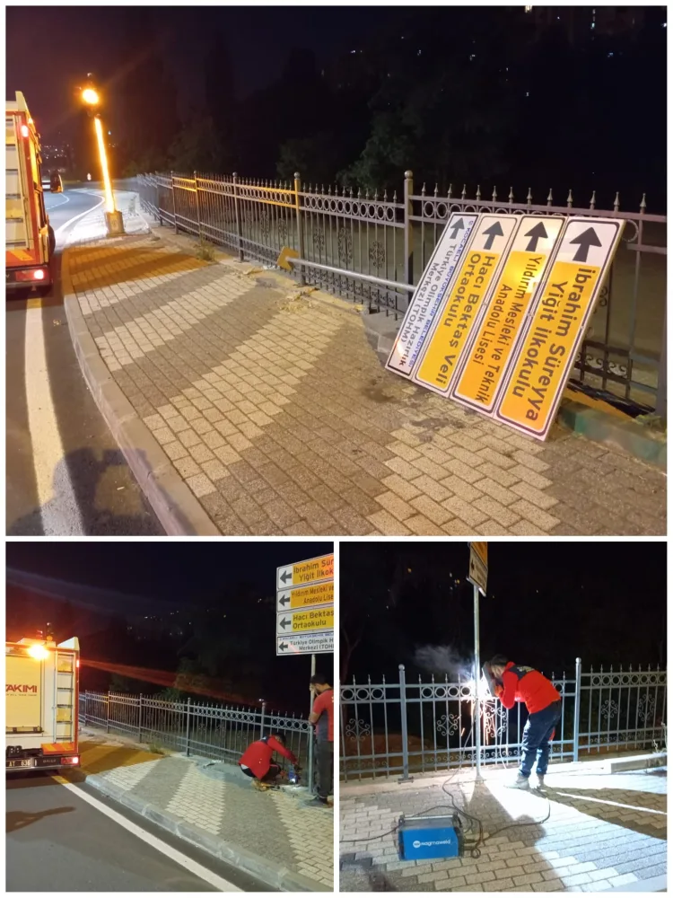 Kocaeli’de Ulaşım Güvenliği İçin Hızlı Onarımlar