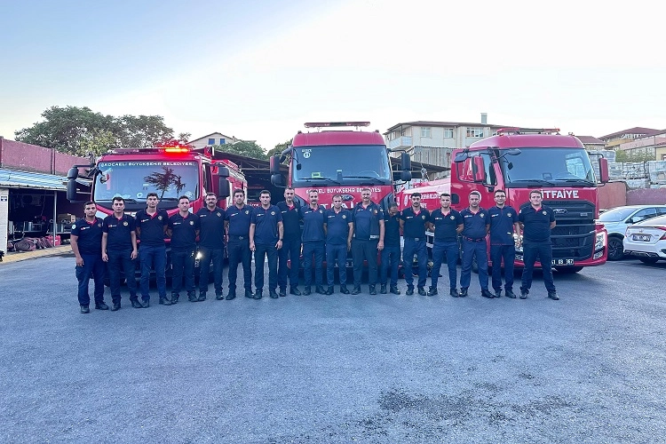 Kocaeli İtfaiyesi, Çanakkale Yangınına Koştu!