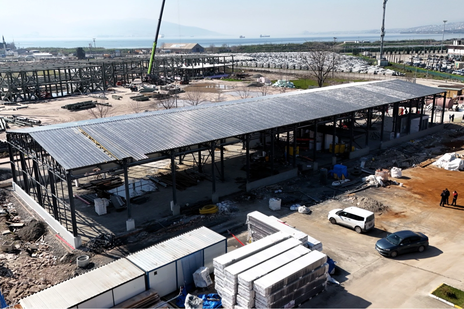 Kocaeli İtfaiyesi’ne Yeni Depo Binası Yüzde 80 Tamam